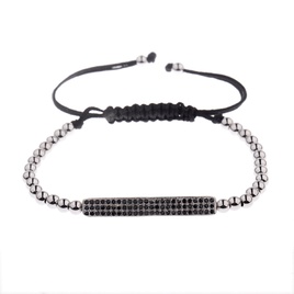 Copper Fashion bolso cesta bracelet  Alloy black zirconium  Fine Jewelry NHYL0605Alloy black zirconiumpicture10